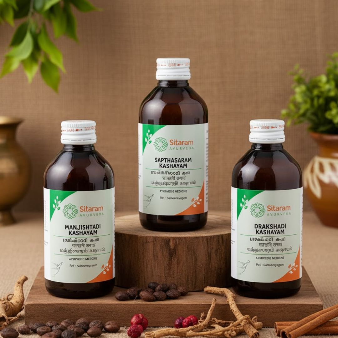 Sitaram Ayurveda Kashayam-afkooksels collection