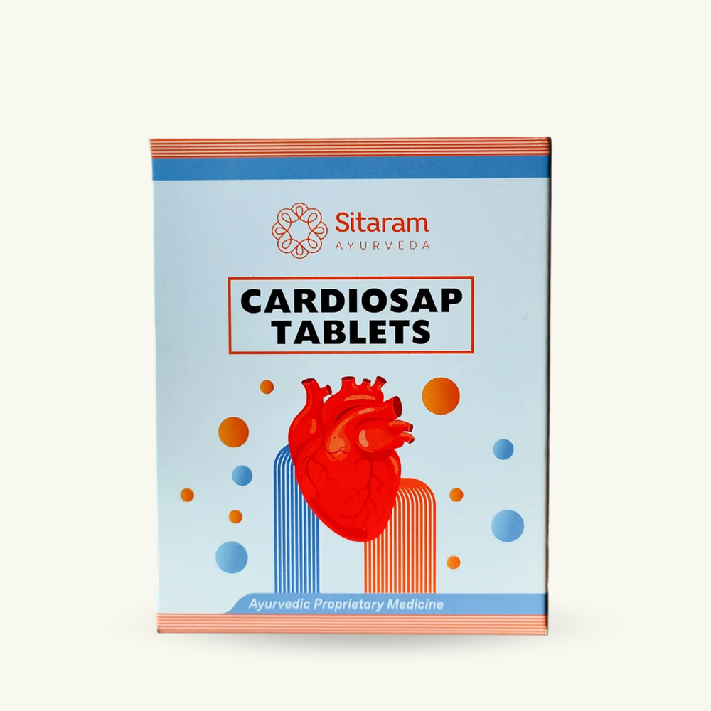 Sitaram Ayurveda, Cardiosap tabletten, 50 tabletten, Ayurvedisch supplement