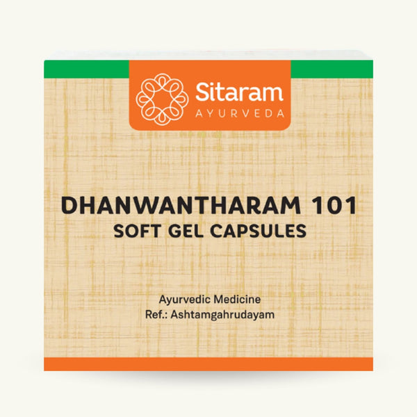 Sitaram Ayurveda, Dhanwantharam 101 capsules, Ayurvedisch supplement