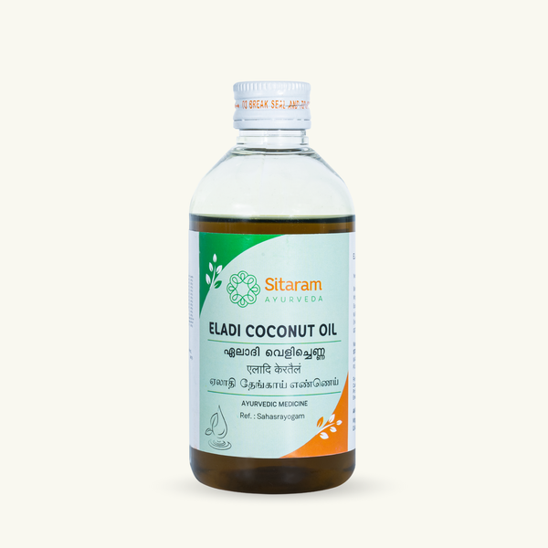 Sitaram Ayurveda, Eladi kokosolie, klassieke Ayurvedische bereiding