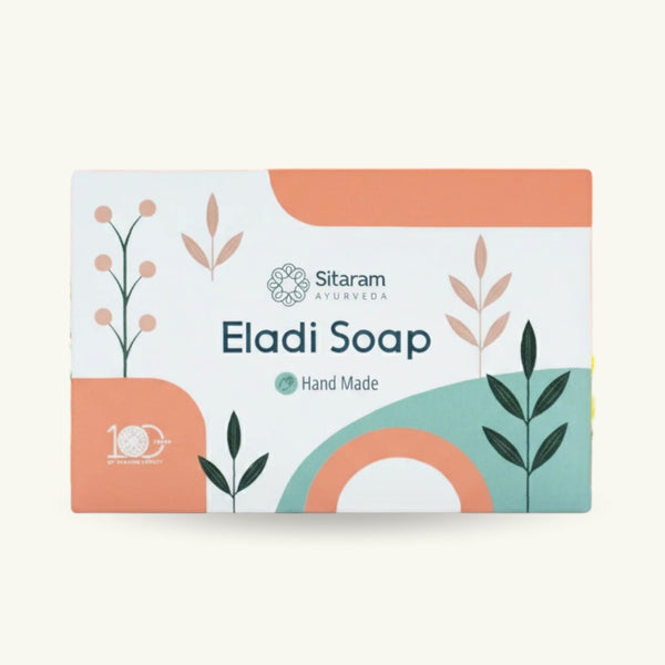 Sitaram Ayurveda, Eladi zeep, 75 g, klassieke Ayurvedische bereiding