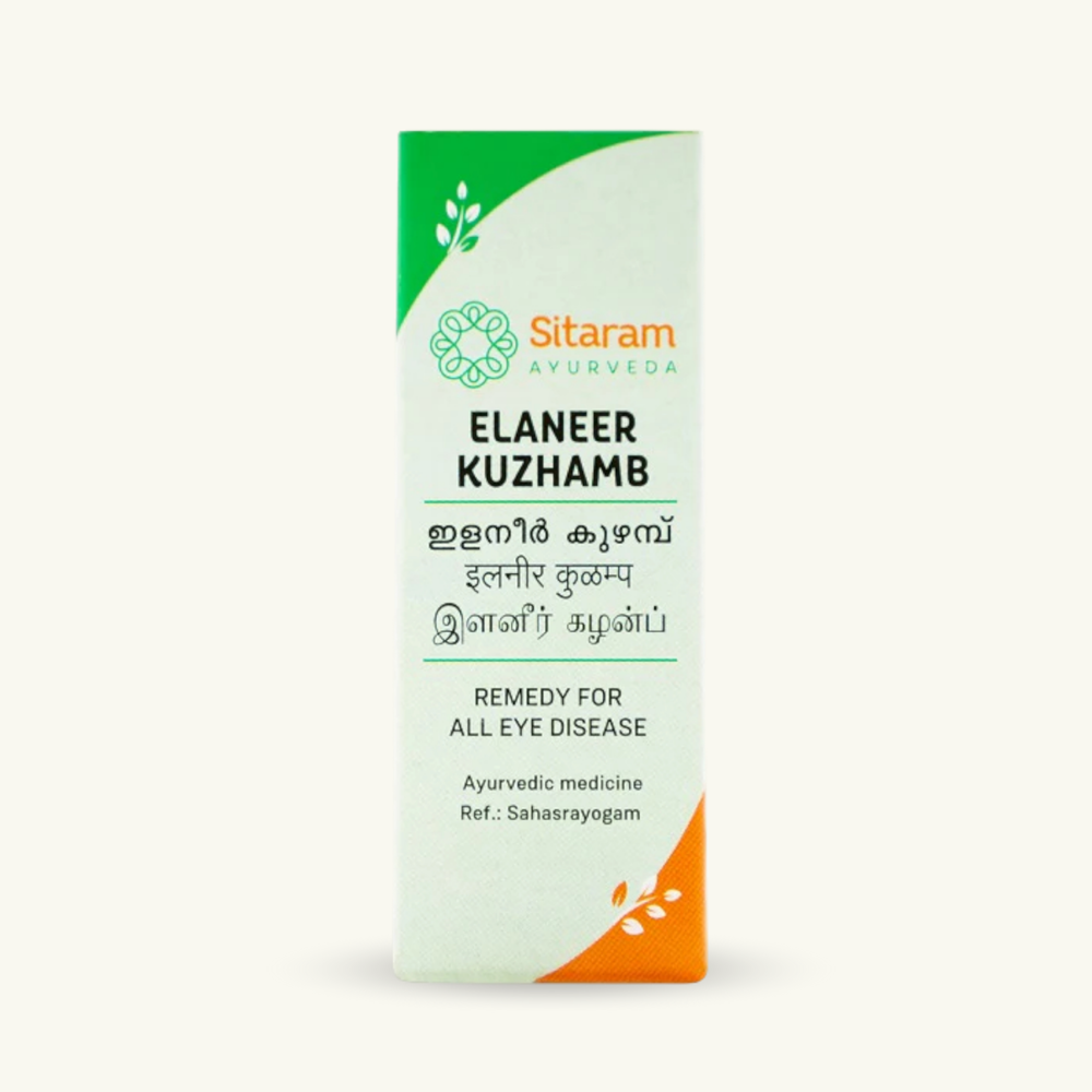 Sitaram Ayurveda, Elaneer Kuzhambu, 8 ml, klassiek Ayurvedisch Thailam
