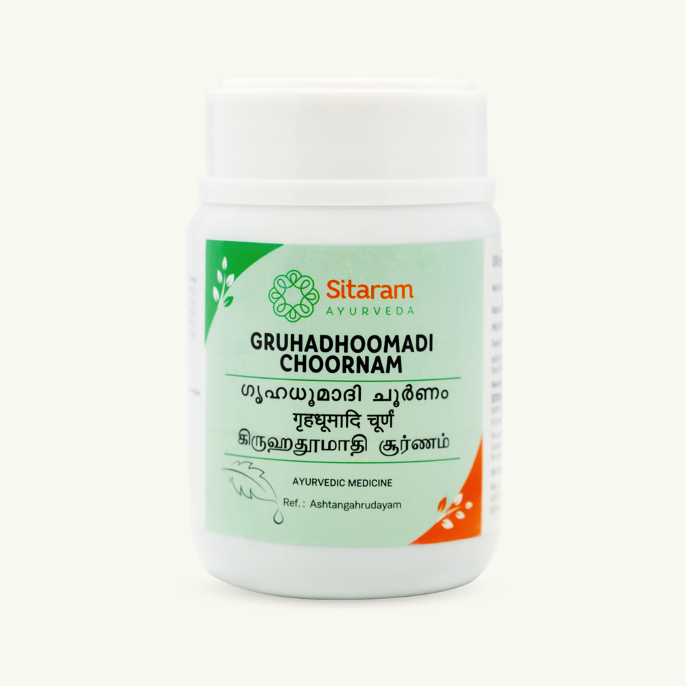Sitaram Ayurveda, Grahadumadi Churnam, klassieke Ayurvedische bereiding