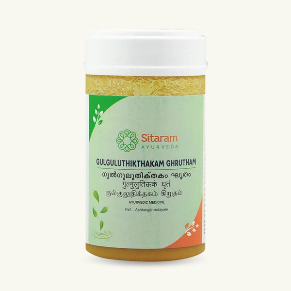 Sitaram Ayurveda, Guggulu Thiktaka Ghritam, Ayurvedisch supplement
