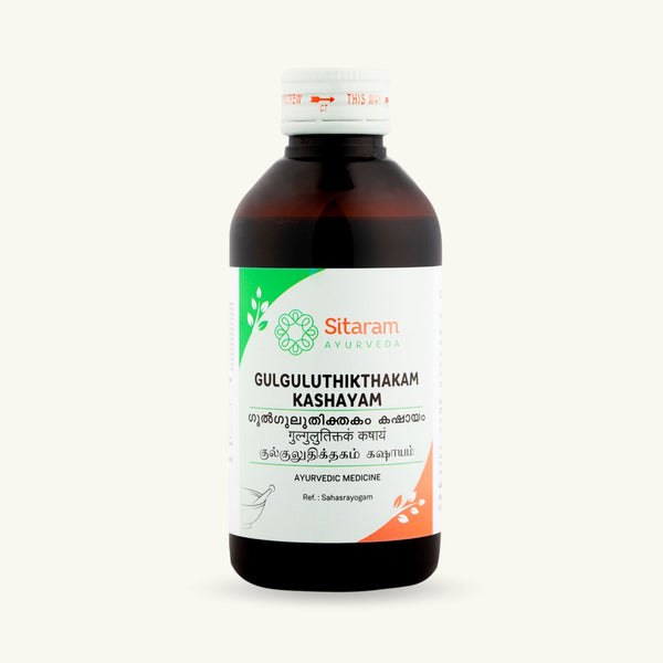 Sitaram Ayurveda, Guluguluthikthakam Kashayam, Ayurvedisch supplement