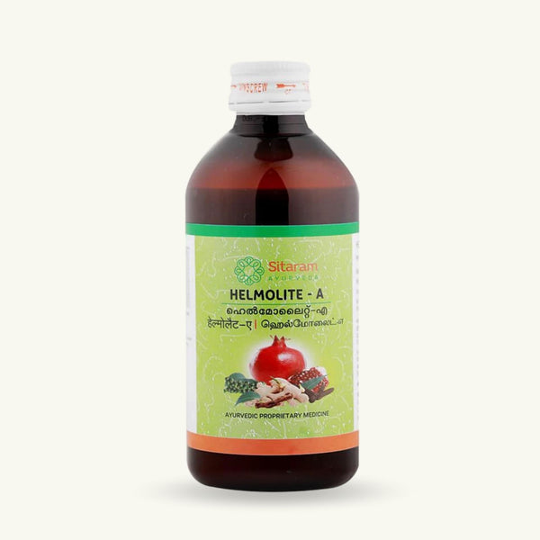 Sitaram Ayurveda, Helmolite A, 200 ml, Ayurvedisch supplement