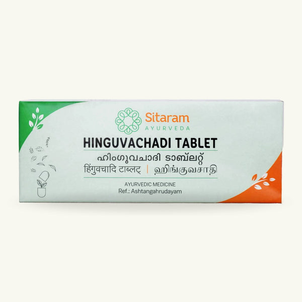 Sitaram Ayurveda, Hinguvachadi tabletten, 100 tabletten, Ayurvedisch supplement