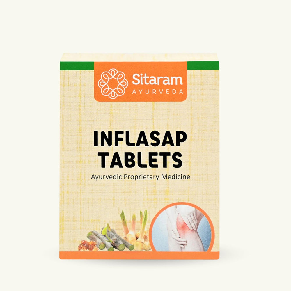 Sitaram Ayurveda, Inflasap tabletten, 50 tabletten, Ayurvedisch supplement