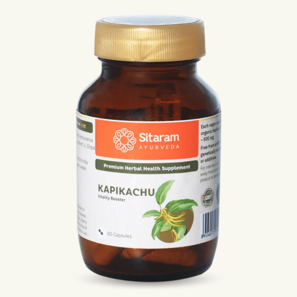 Sitaram Ayurveda, Kapikachu capsules, Ayurvedisch supplement