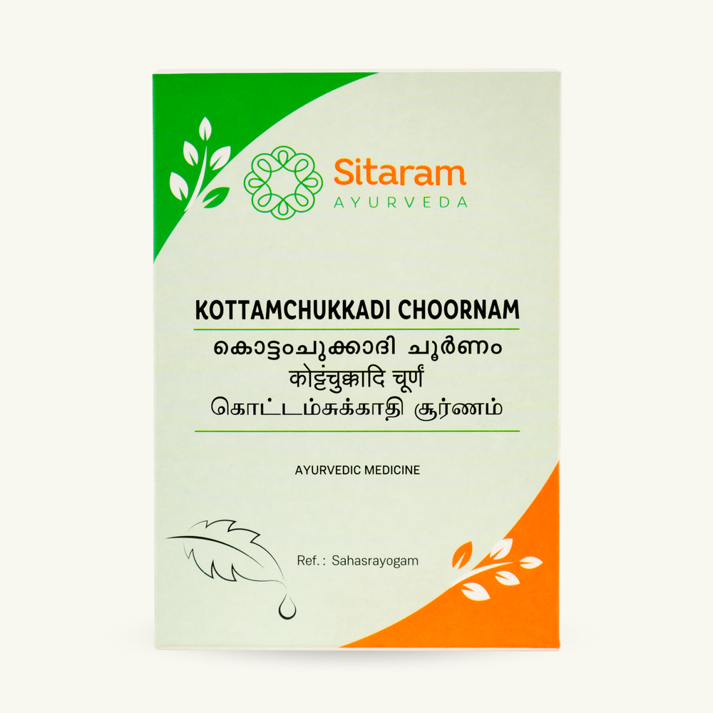 Sitaram Ayurveda, Kottamchukkadi Churnam, klassieke Ayurvedische bereiding