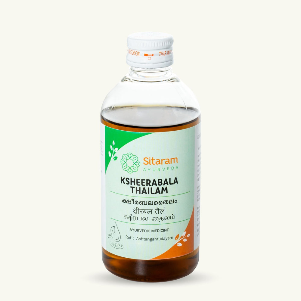 Sitaram Ayurveda, Ksheerabala Thailam, klassiek Ayurvedisch Thailam