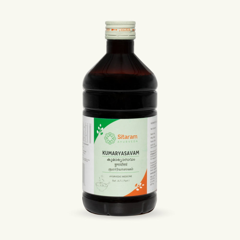 Sitaram Ayurveda, Kumaryasavam, Ayurvedisch supplement