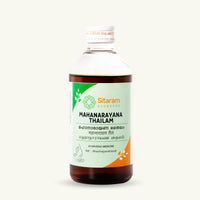 Sitaram Ayurveda, Mahanarayana Thailam, 200 ml, klassiek Ayurvedisch Thailam