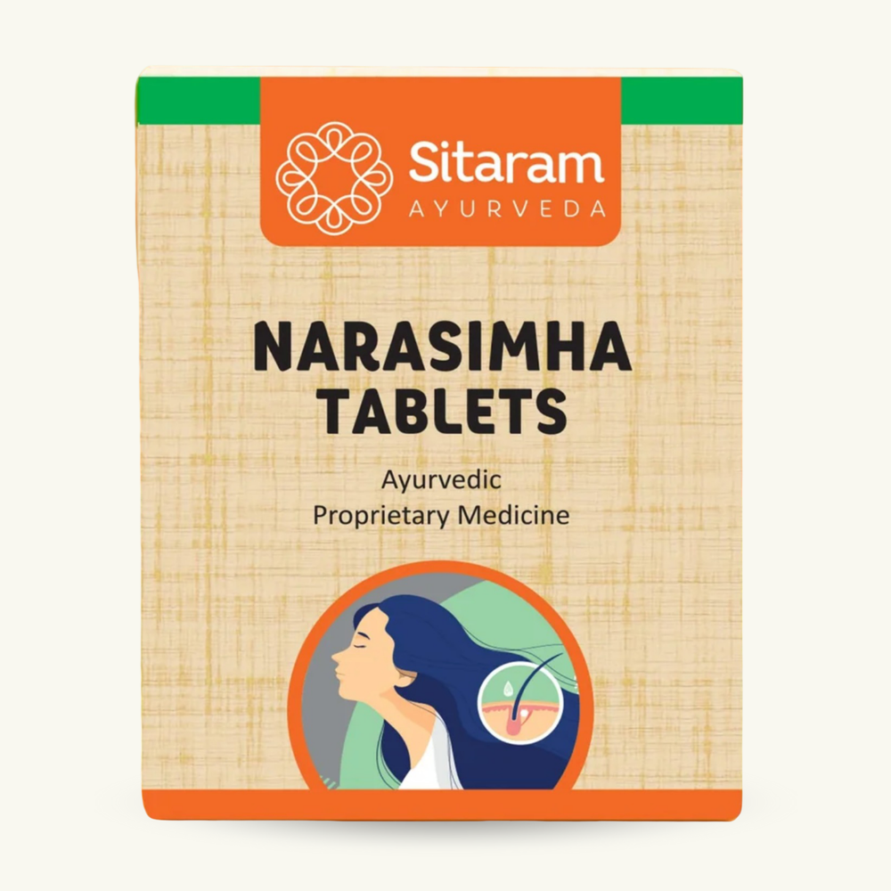 Sitaram Ayurveda, Narasimha tabletten, Ayurvedisch supplement