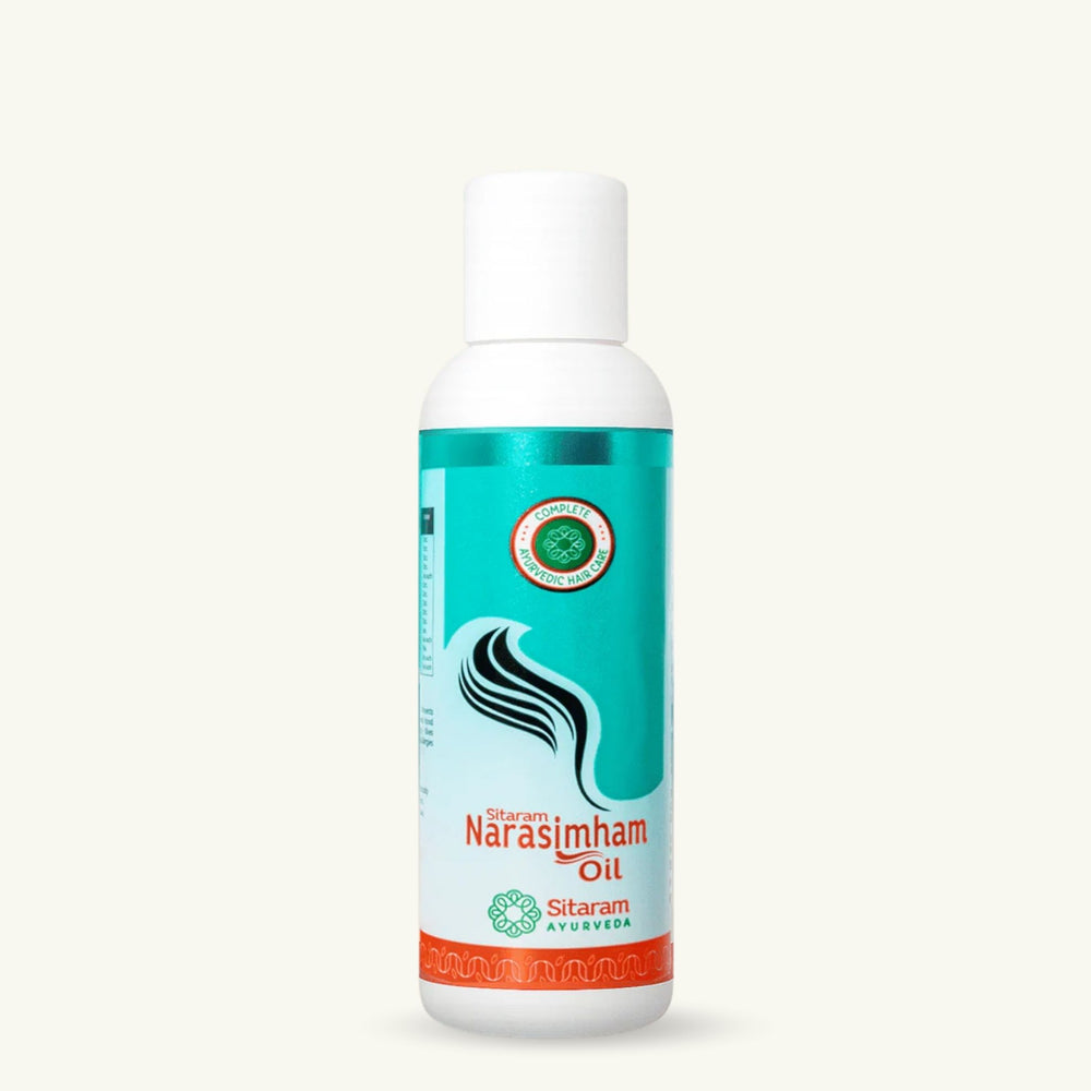 Sitaram Ayurveda, Narasimham olie, 100 ml, klassieke Ayurvedische bereiding