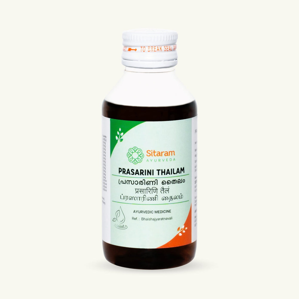 Sitaram Ayurveda, Prasarini Thailam, klassiek Ayurvedisch Thailam