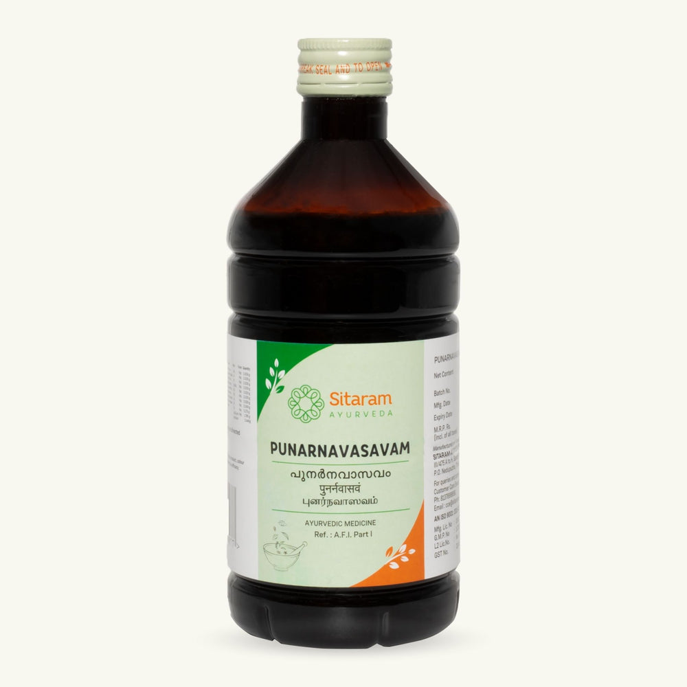 Sitaram Ayurveda, Punarnavasavam, 450 ml, Ayurvedisch supplement