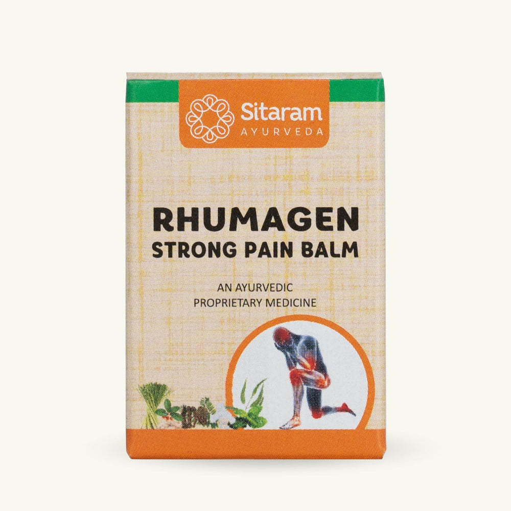 Sitaram Ayurveda, Rhumagen kruidenbalsem, klassieke Ayurvedische bereiding