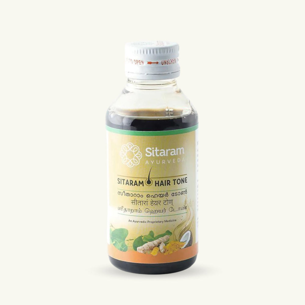 Sitaram Ayurveda, Sitaram Hair Tone, 100 ml, klassieke Ayurvedische bereiding