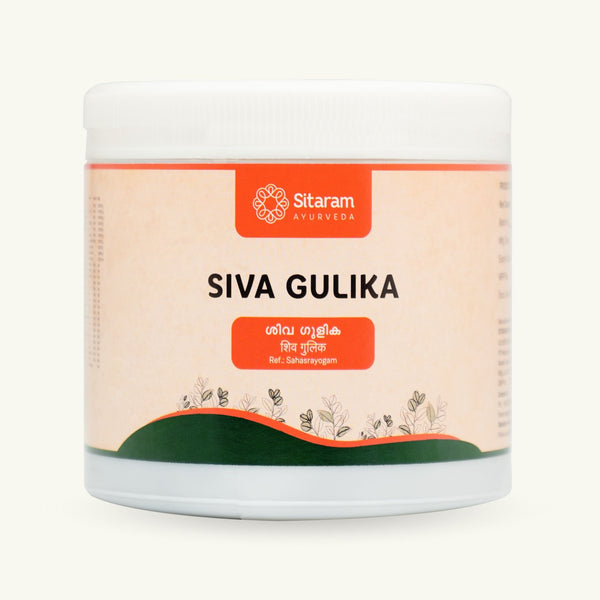 Sitaram Ayurveda, Siva Gulika tabletten, 50 tabletten, Ayurvedisch supplement