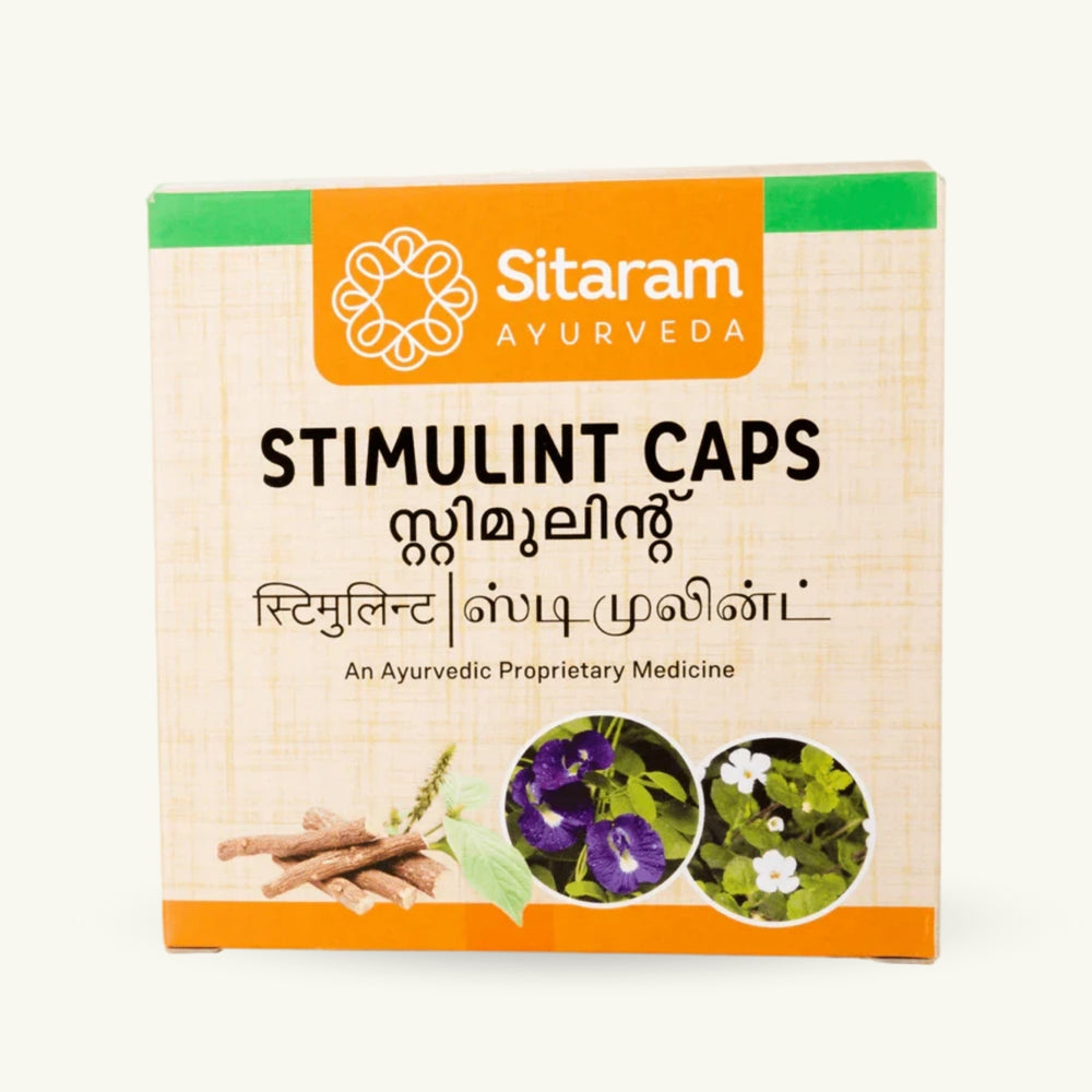 Sitaram Ayurveda, Stimulint capsules, 100 capsules, Ayurvedisch supplement