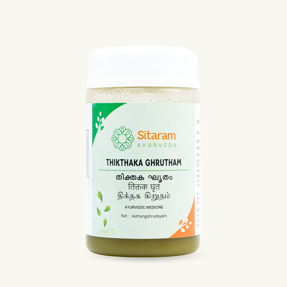 Sitaram Ayurveda, Thikthakam Ghritham, Ayurvedisch supplement