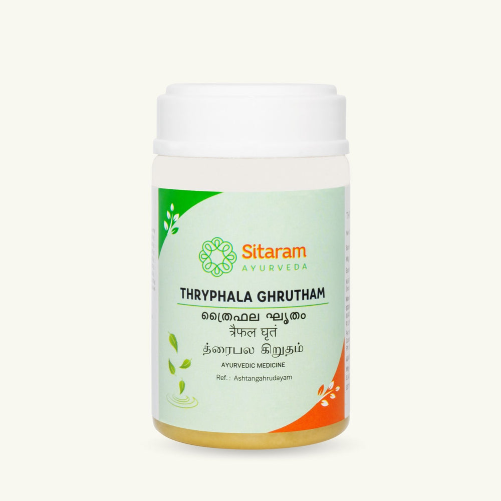 Sitaram Ayurveda, Triphala Ghritham, Ayurvedisch supplement