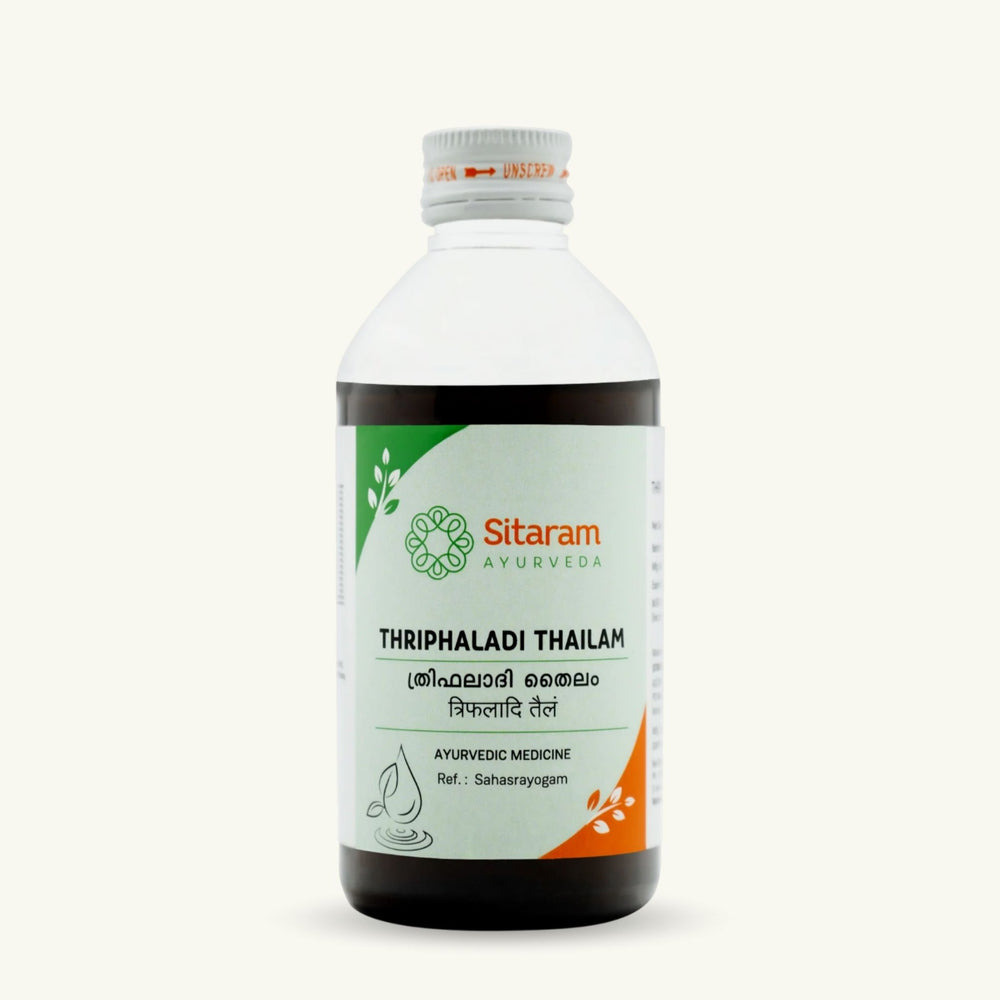 Sitaram Ayurveda, Triphaladi Thailam, klassiek Ayurvedisch Thailam