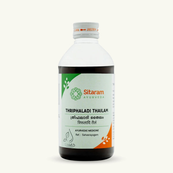 Sitaram Ayurveda, Triphaladi Thailam, klassiek Ayurvedisch Thailam