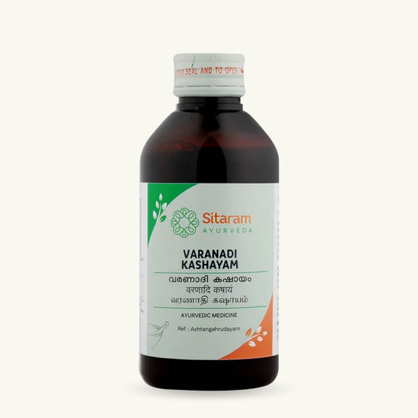 Sitaram Ayurveda, Varanadi Kashayam, 200 ml, Ayurvedisch supplement
