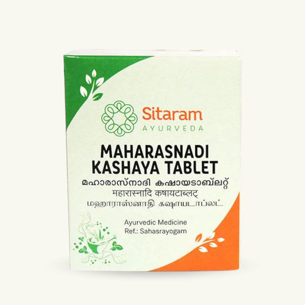 Sitaram Ayurveda, Maharasnadi Kashayam tabletten, 50 tabletten, Ayurvedisch supplement